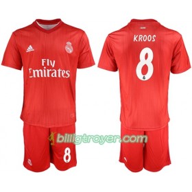 Billige Fotballdrakter Real Madrid Kroos 8 Barn Tredjedraktsett 2018/19 Kortermet